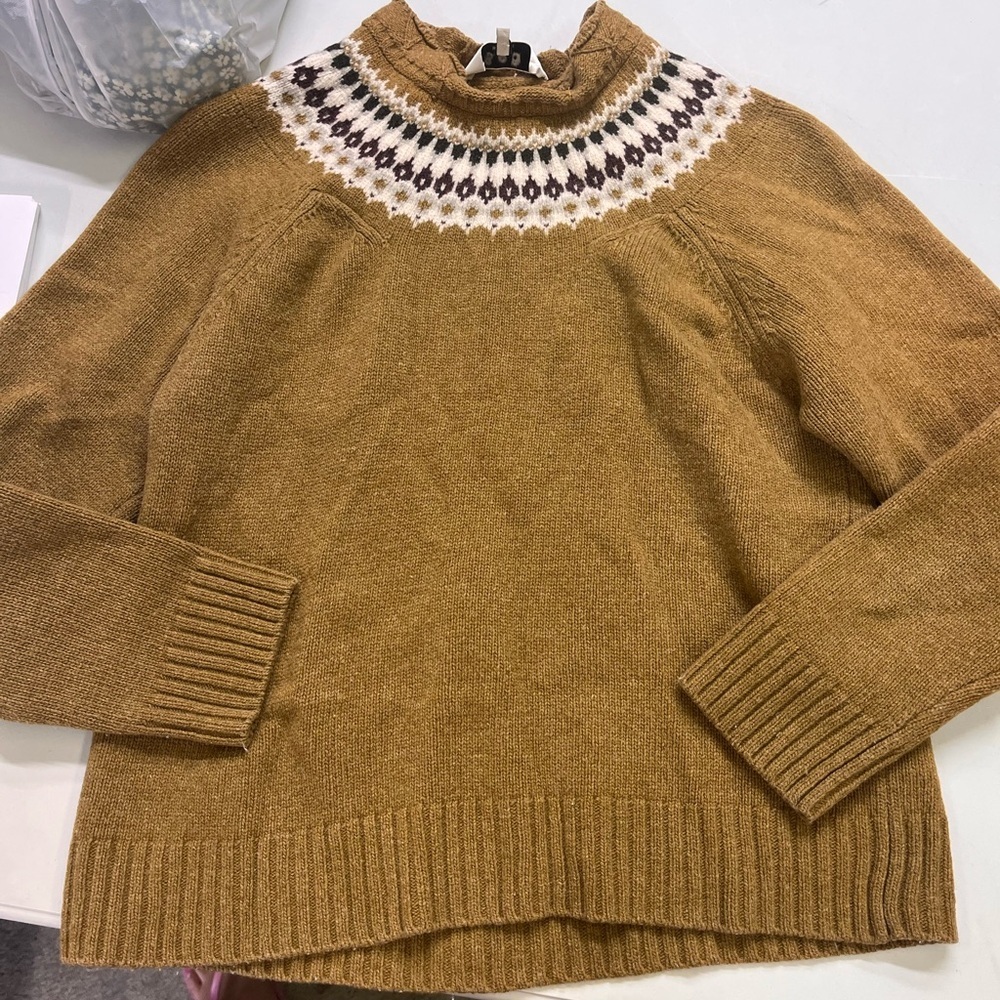 *Final Price* Sea New York Fair Isle Knit Wool Sweater - Picture 6 of 12
